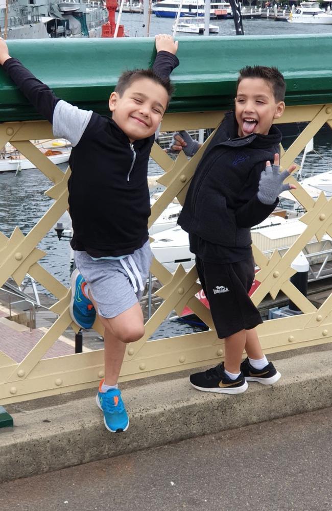 Xavier and Peter Abreu who were killed in a car crash in Monterey on Friday night.