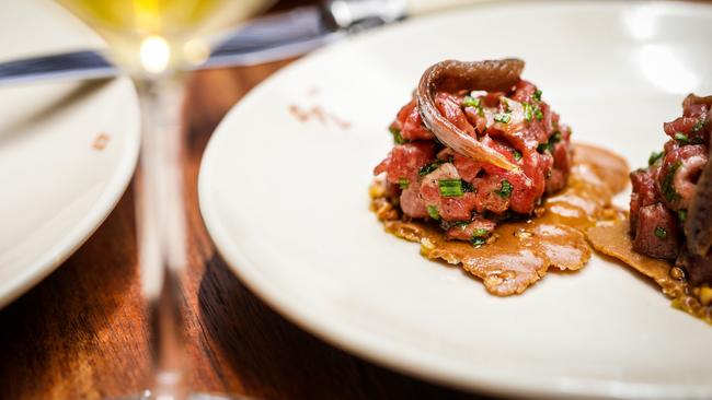 The tartare. Picture: Nicole Cleary