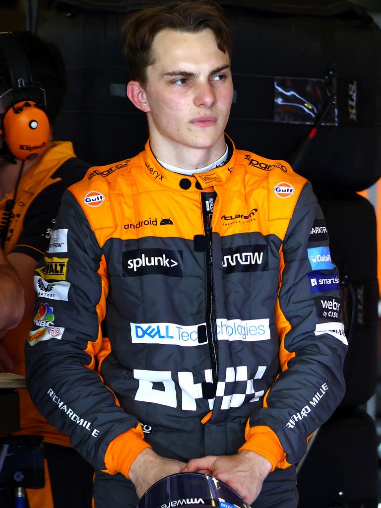 F1 testing 2022 Oscar Piastri upstages McLaren teammate Lando Norris