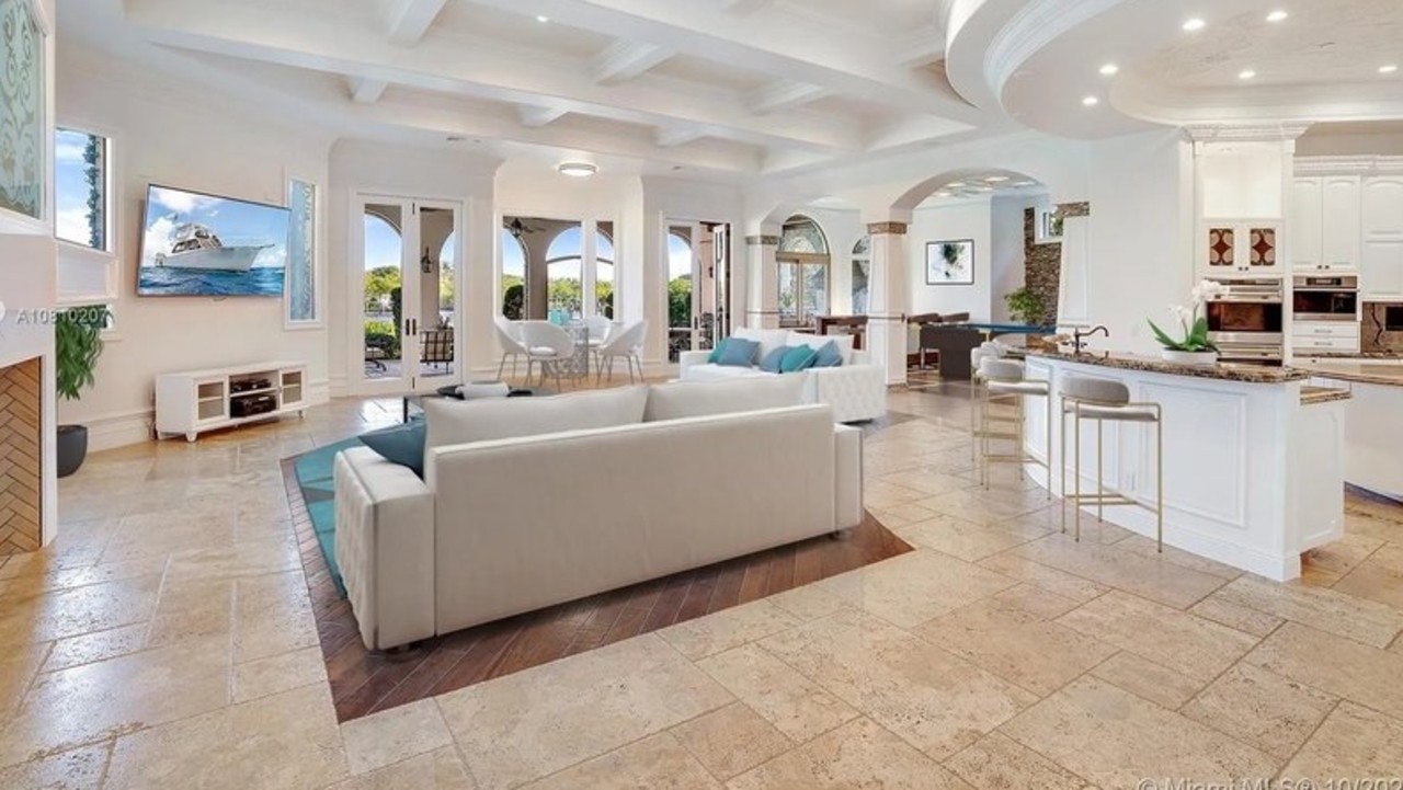 The home boasts six bedrooms and 5.5 bathrooms. Picture: Realtor