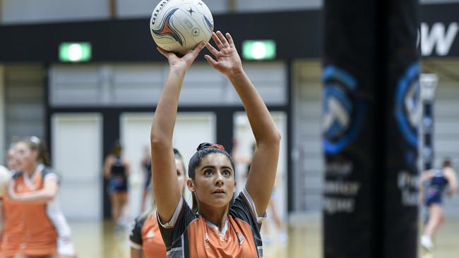 Up-and-coming netballer Eliza Perkins. Pic: Supplied