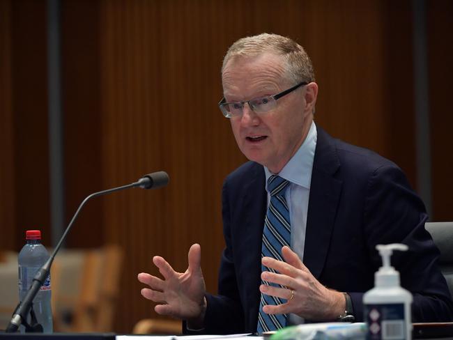 Reserve Bank governor Philip Lowe said the bank would monitor borrowing. Picture: Sam Mooy/Getty Images