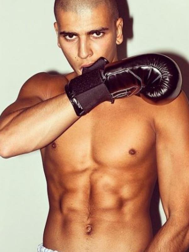 Model and former boxer Younes Bendjima, 23, has reportedly shacked up with Kourtney Kardashian. Picture: Instagram/younesbendjima