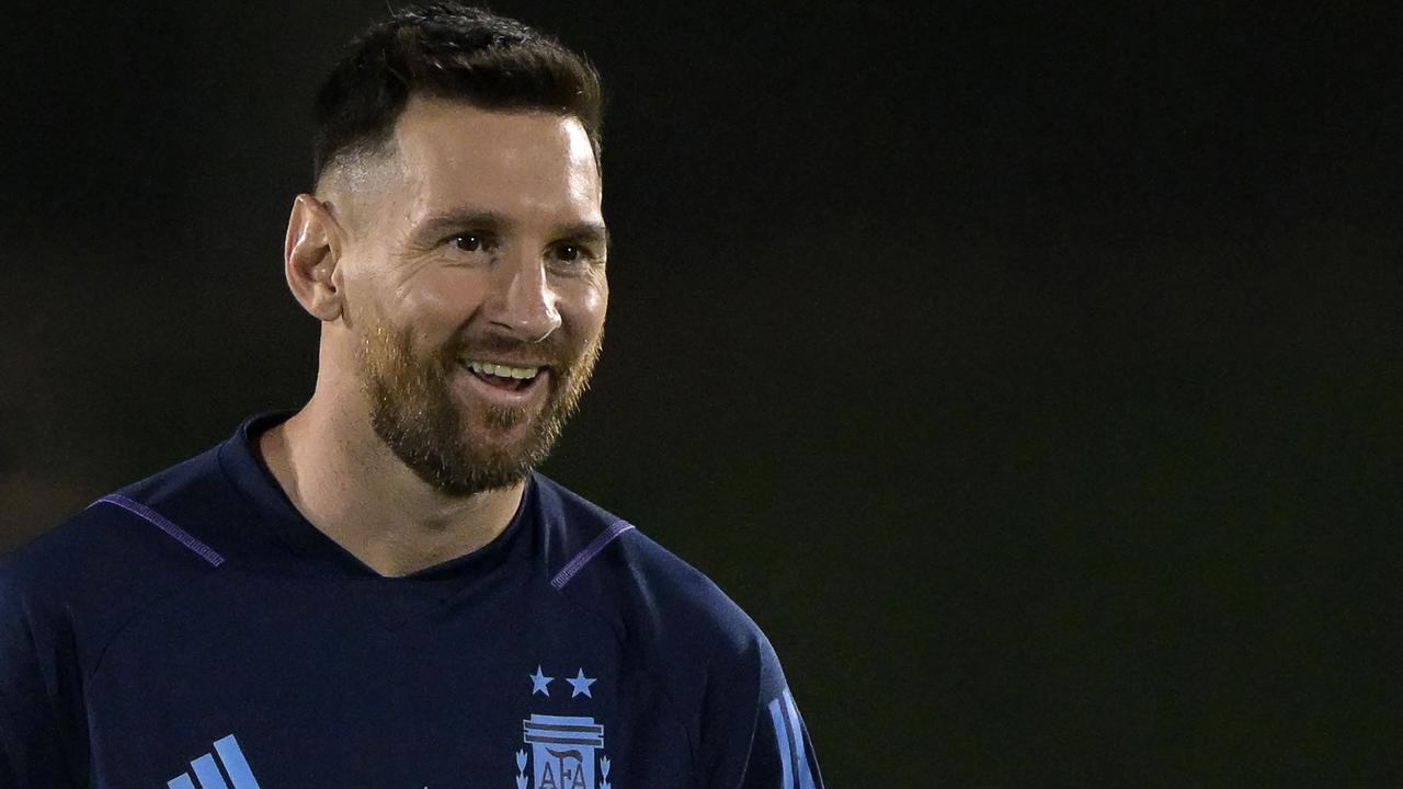 Dare not speak his name? Argentina's forward Lionel Messi.