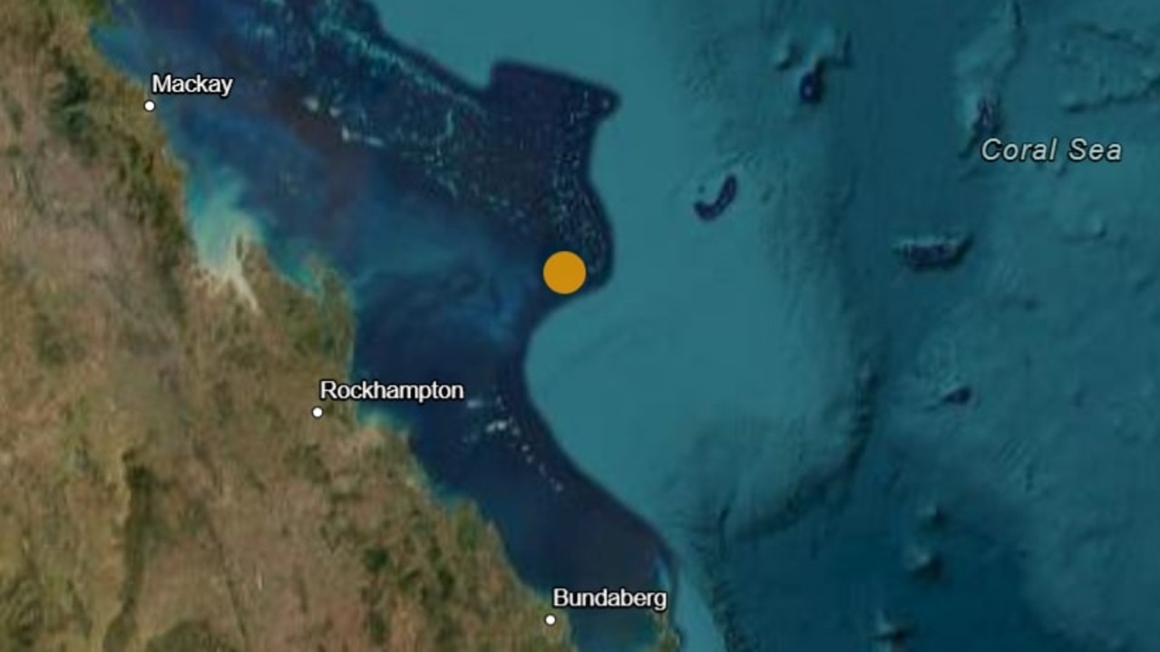 Earthquake hits Central Queensland coast