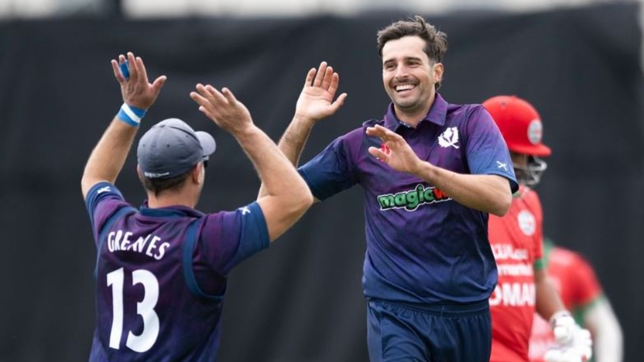 Scotland’s Charlie Cassell becomes first cricketer to take seven wickets on ODI debut
