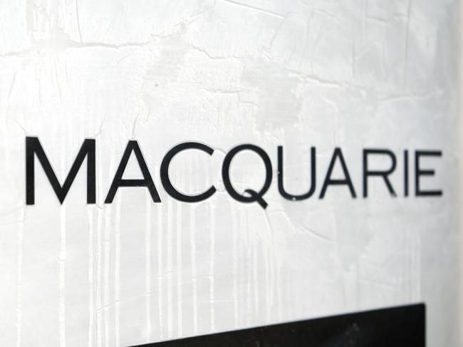 BRISBANE, AUSTRALIA - NewsWire Photos - APRIL 5, 2023.A sign for Macquarie BankÃs offices in Brisbane. The bank has shocked customers in their latest interest rate update after the Reserve Bank offered some relief.Picture: Dan Peled / NCA NewsWire