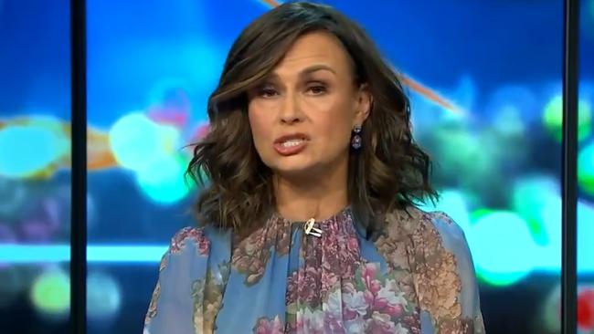 Lisa Wilkinson rips into NSW Premier Gladys Berejiklian on The Project on Thursday. Picture: Twitter/The Project