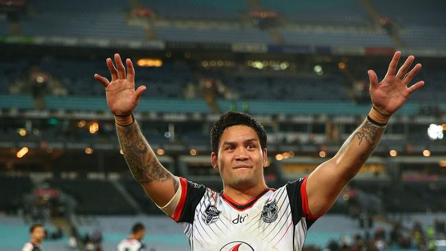 Warriors hooker Issac Luke has been linked with a move to the Eels. Picture: Getty