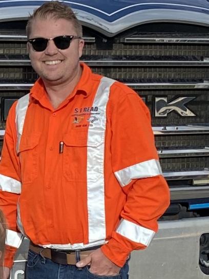 Lance Dye previously worked in the travel industry before COVID but has taken up different jobs as a schoolbus driver and an earthmover. Picture: Supplied