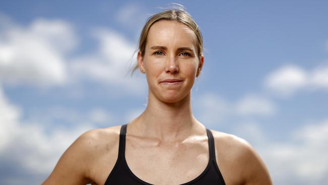 ** UNDER EMBARGO UNTIL 17/12/21 **DAILY TELEGRAPH DECEMBER 10, 2021. PLEASE CONTACT PICTURE DESK BEFORE PUBLISHING. Australias most successful Olympian Emma McKeon at North Wollongong Beach, Emma is speaking for the first after the Tokyo 2020 Olympics. Picture: Jonathan Ng