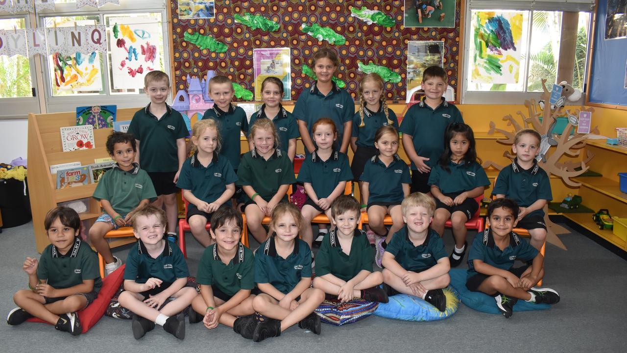 7/20 Dalby South State School Prep/Year 1 D class. Picture: Chloe Cufflin.