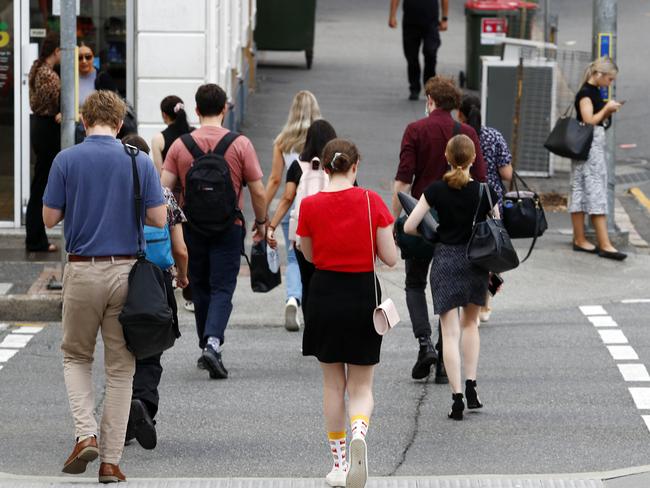 Australia is bringing in record numbers of students. Picture: Tertius Pickard/NCA NewsWire