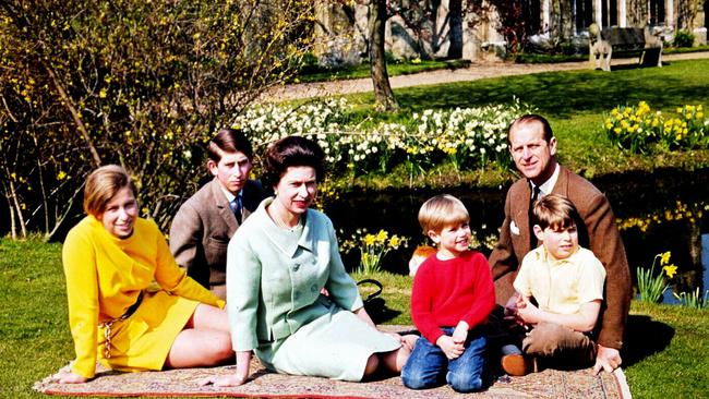 She was described as a “loving” mother, photographed with her family in 1968. Picture: Supplied