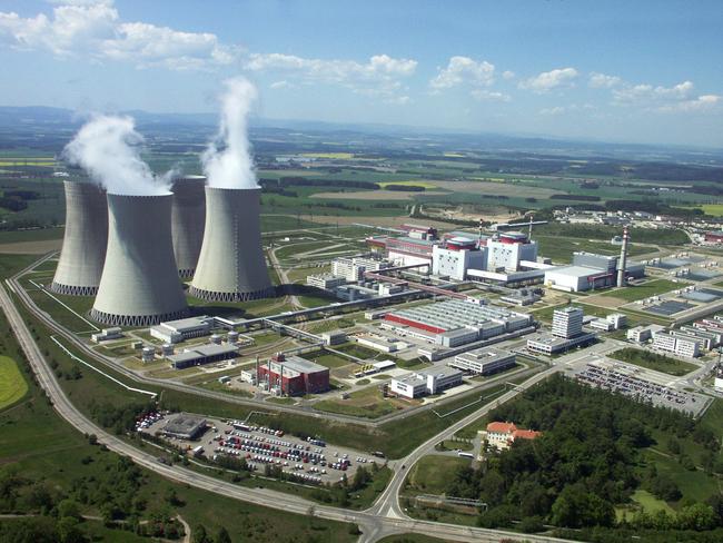 Czech Temelin nuclear plant in Temelin, South Bohemia, Czech Republic. AFP PHOTO/EPA FILES/MILAN KNIZE