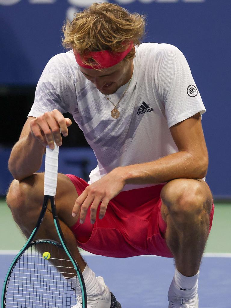 Zverev failed to keep his foot on the throat.