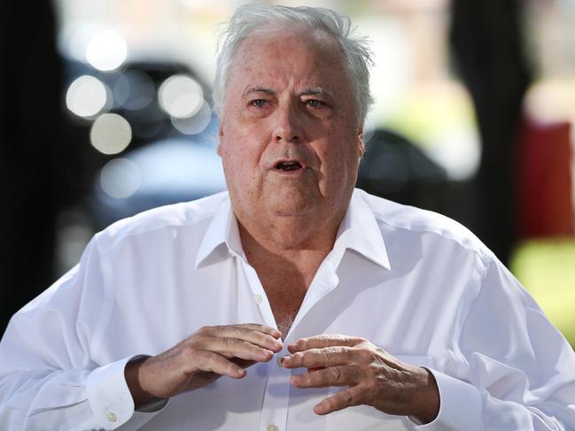 Clive Palmer is being underestimated, according to some pollsters. Picture: Nigel Hallett