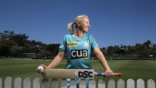 Brisbane Heat player Delissa Kimmince. Picture: Mark Cranitch.