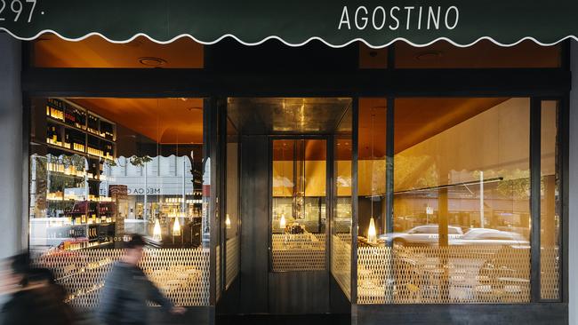 Agostino wine bar, part of King and Godfree in Carlton.