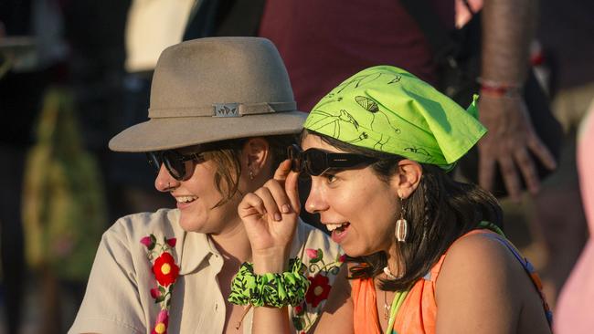Bungul time at the annual Barunga Festival. Picture: NewsWire / Glenn Campbell