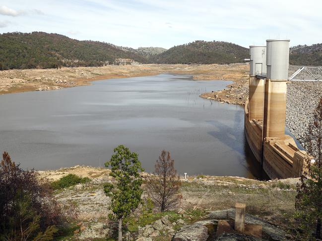 Wyangala Dam near Cowra this week. Picture: Sam Ruttyn