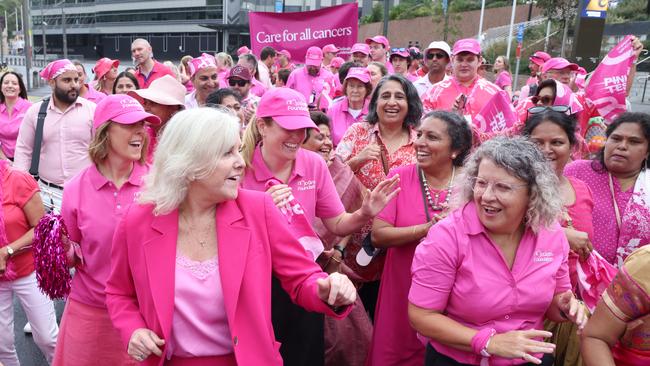 A sea of pink for the McGrath Foundation’s annual Pink Test fundraiser in Sydney 2025. Picture credit: Chris Pavlich for The McGrath Foundation