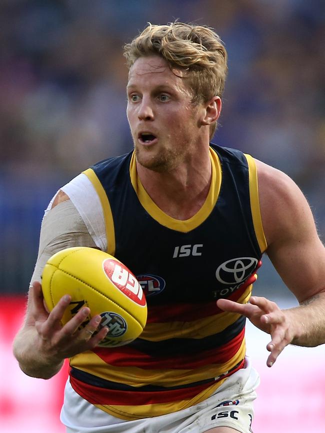 Crows co-captain, club favourite and ‘big kid’ Rory Sloane. Picture: Paul Kane/Getty Images