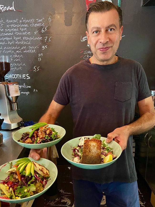 Franco Amitrano, who owns Cafe &amp; Cucina in Sydney. Picture: Instagram