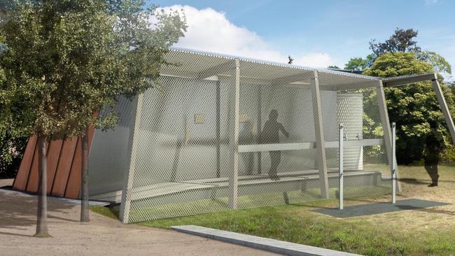 One of the new Sandringham toilets Bayside Council is spending more than $600,000 to build.