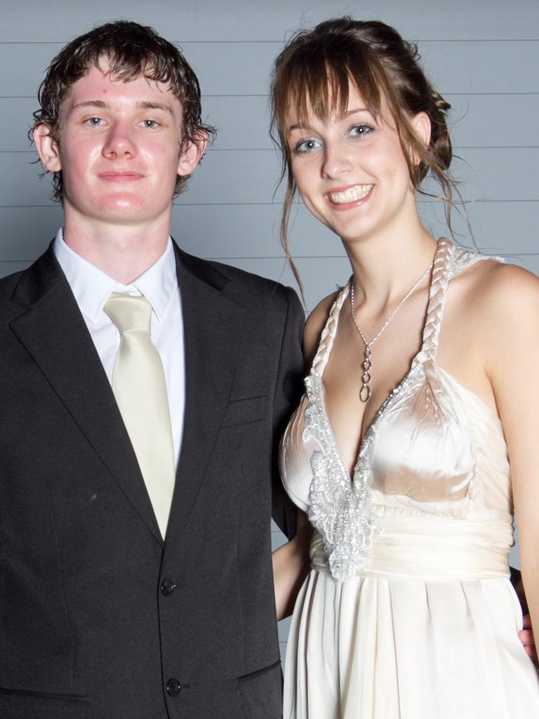 David Radunz and Tanya Nowland at the 2011 Kormilda College formal. Picture: SHANE EECEN / NT NEWS