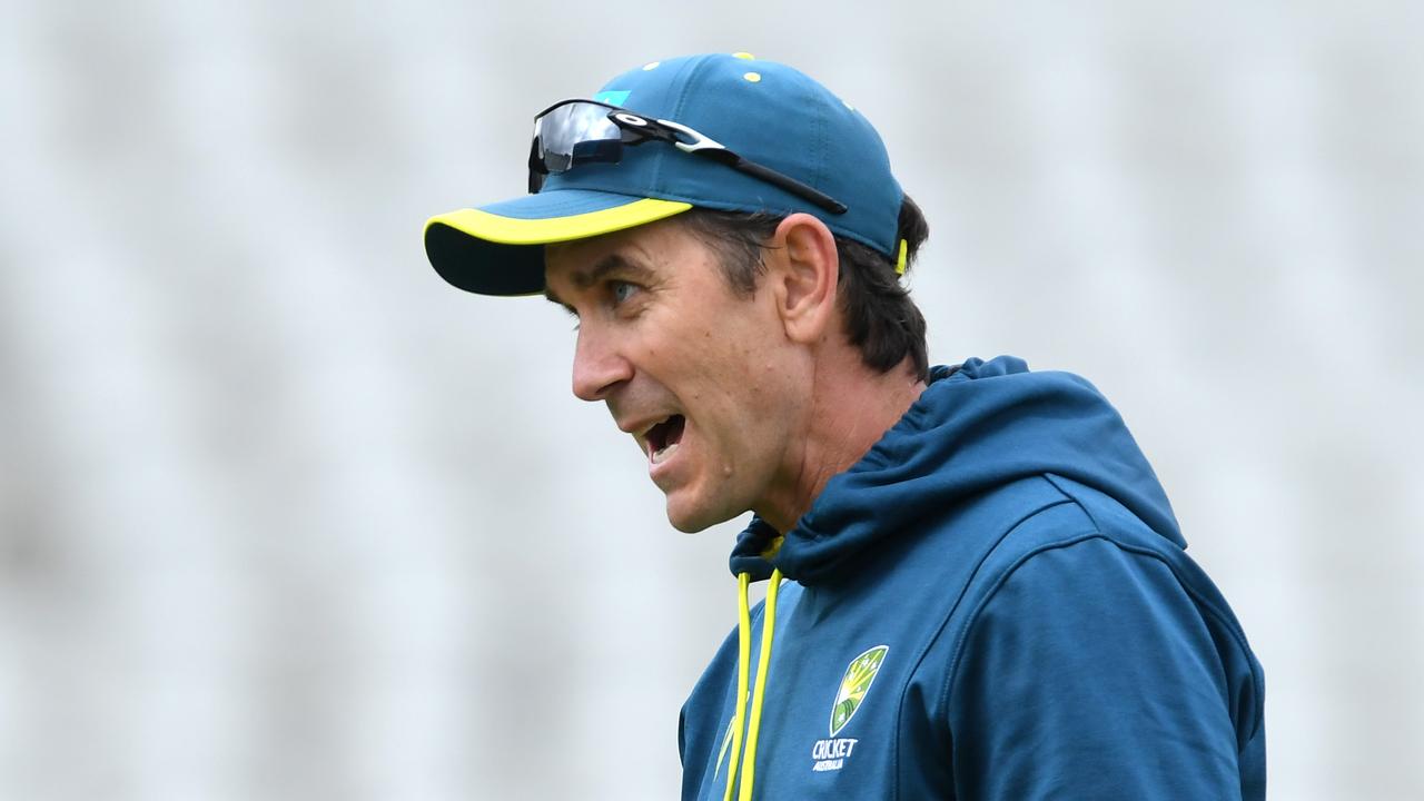 Australia Head Coach Justin Langer.