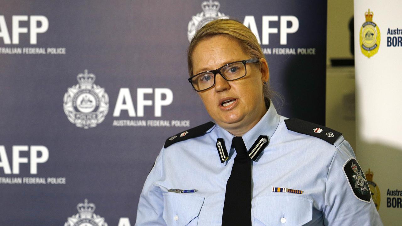 AFP Acting Assistant Commissioner Helen Schneider said no clue was too small. Picture: NCA NewsWire/Tertius Pickard