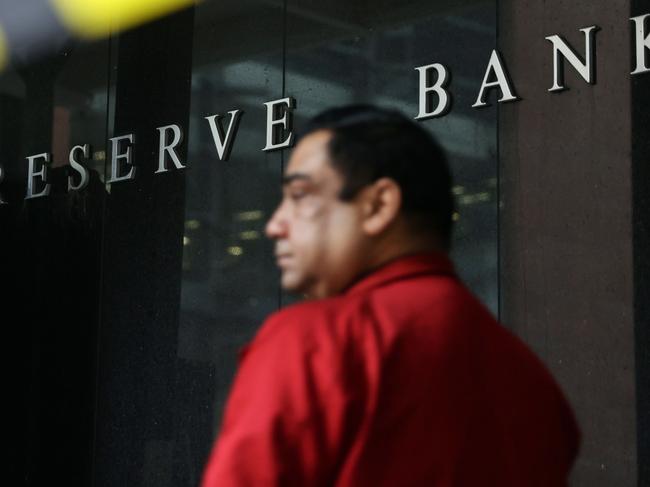 Signage at the Reserve Bank of Australia (RBA) building in Sydney, Australia, on Thursday, April 20, 2023. Australia's central bank should set up an expert policy board, hold fewer meetings and give press conferences explaining its decisions, according to recommendations from an independent review that would align it. Photographer: Brendon Thorne/Bloomberg