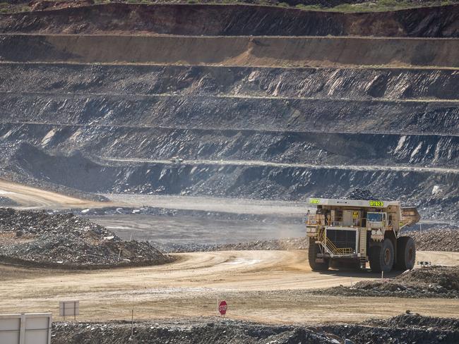 A haul truck at CITIC's Sino Iron operations.