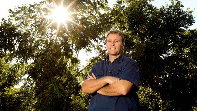 Ross Burling, CEO of Stahmann Farms just outside of Moree. He is a pecan farmer at Trewalla and his operation has doubled in size after a major capital injection from PSP. Picture: Adam Taylor