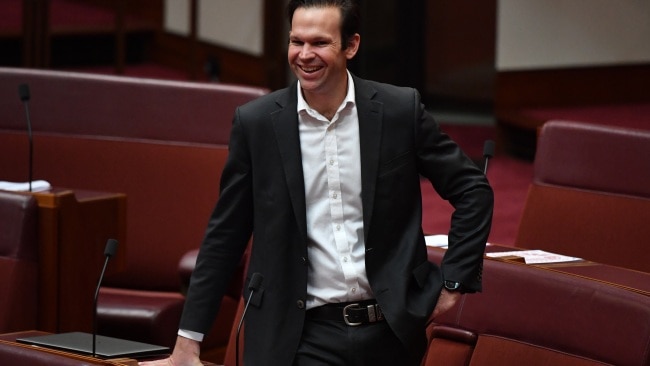 Senator Matt Canavan has announced he will not stop campaigning against the net zero plan supported by the Nationals. Picture: Getty Images