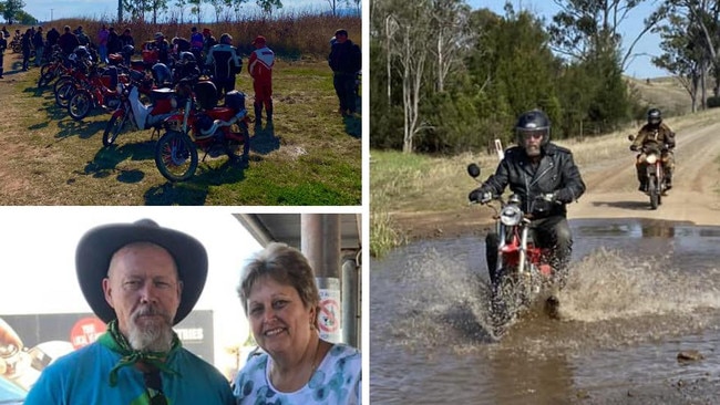 A charity bike ride that has been running for over ten years has kicked off, with more than 30 riders on Postie bikes raising nearly $100,000 to support regional kids battling cancer.