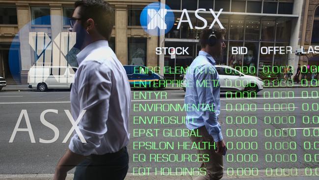 SYDNEY, AUSTRALIA : NewsWire Photos - SEPTEMBER 25 2024 ;A general view of the ASX in the CBD in Sydney after Rates were put on hold by the Reserve Bank yesterday. Picture: NewsWire / Gaye Gerard