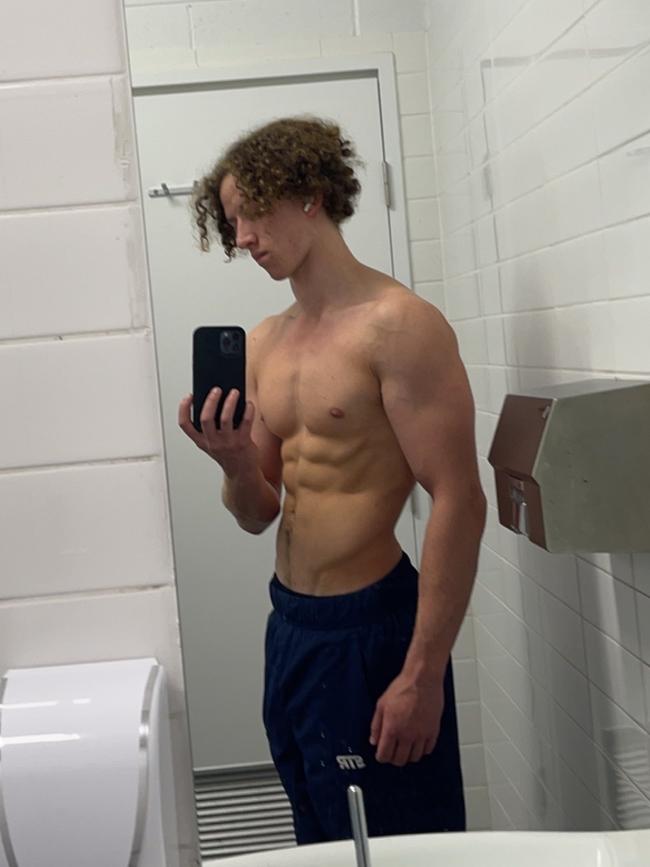 Geelong's most ripped bodies - Dylan Logan. Picture: Supplied