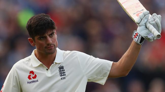 Alastair Cook is in scary form against the pink ball.