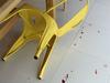 Supplied photo showing the Fantastic Furniture Worx chair on which Fairfield West man Mark Bulman cut off his toe. Picture: Supplied
