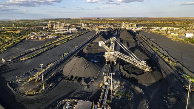 Coronado Global Resources Curragh coal mine in Queensland. Picture: Supplied by Coronado Global Resources.