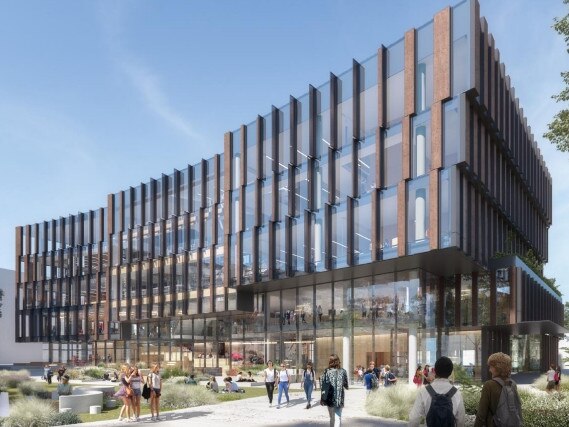 Caulfield Grammar’s new $80m centre for ‘staff and students to play, learn and reflect’.