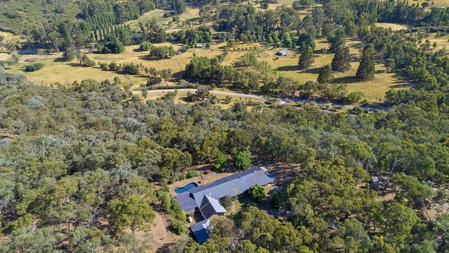 Alpine seclusion: Howqua Park, near Mansfield, comes complete with two self-contained apartments.