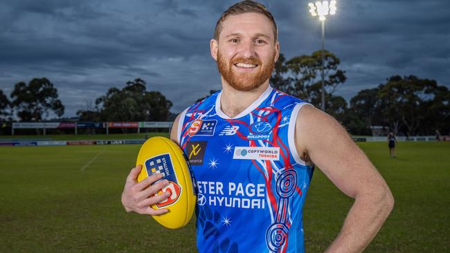 Jarrod Schiller during his time with the Bulldogs. Picture: Ben Clark