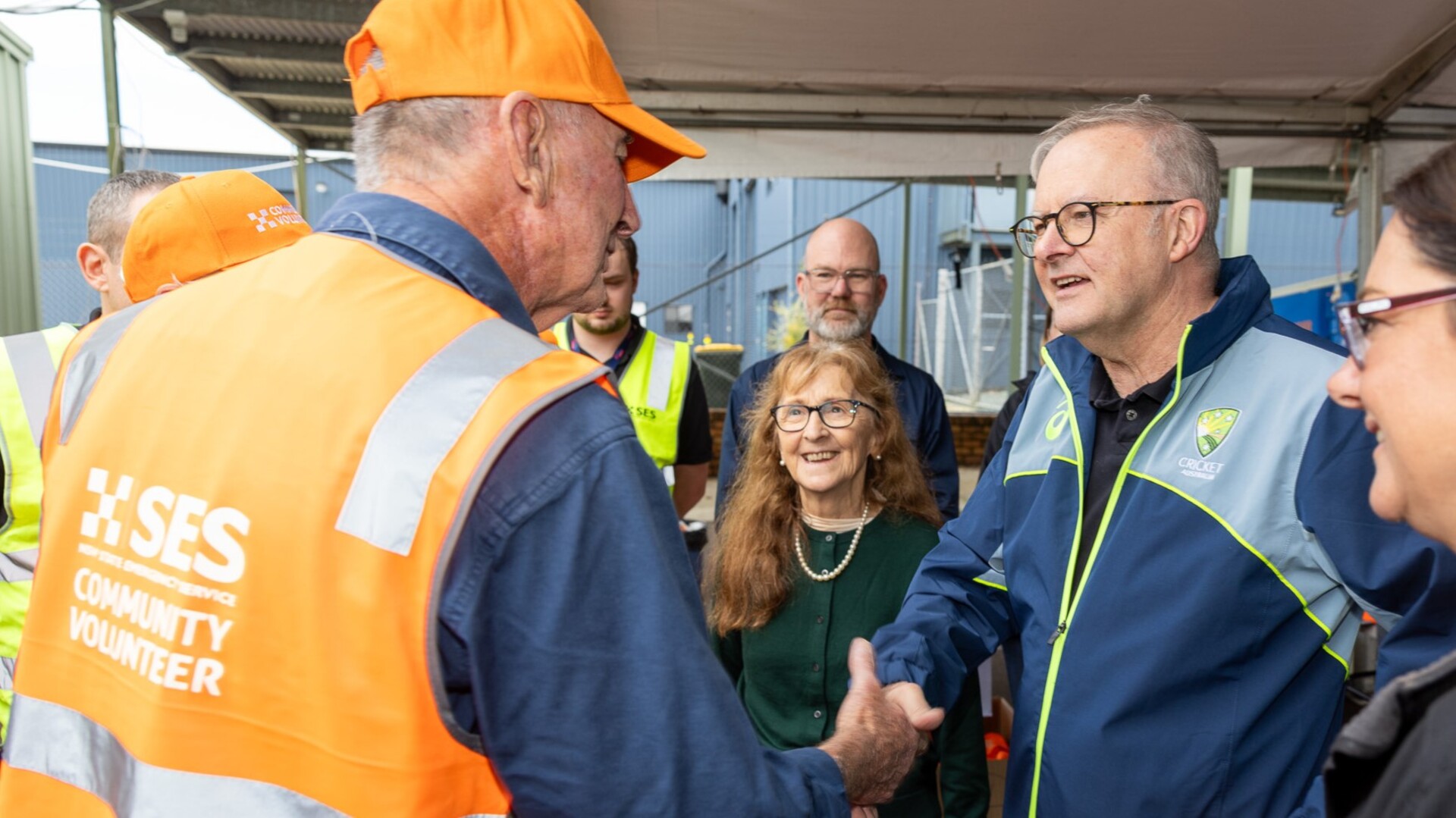 ‘We look after each other in difficult times’: Albanese on NSW flood clean up efforts