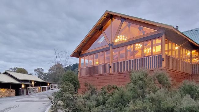 Cradle Mountain Lodge, Tasmania, showing the newly refurbished casual dining Tavern restaurant. Picture: AMANDA DUCKER