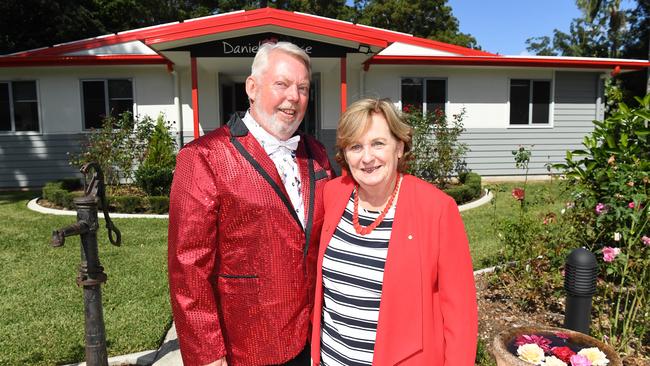 The Daniel Morcombe Foundation is turning 15. It was launched on May 5, 2005. Bruce and Denise Morcombe with a cake to honour the day.