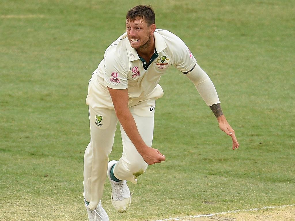 Pattinson a joué 21 tests pour l'Australie mais sa carrière a été entravée par une blessure.  Photo : AAP Image/Dan Hambrechts