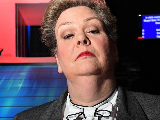 Anne Hegerty (The Governess) is in Melbourne pic with her on set of The Chase, and maybe behind the scenes.